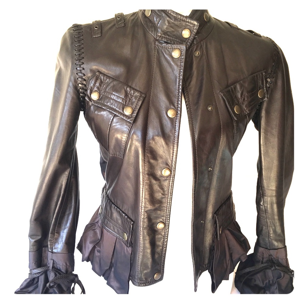Roberto Cavalli Women’s Leather Jacket